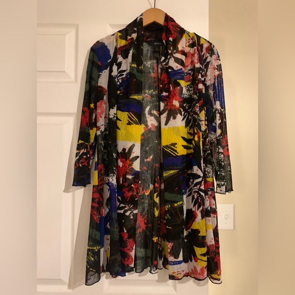 Ali Miles medium open front blouse / cardigan